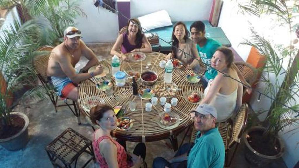 Hotel Mk Gardens Surf & Yoga House Varkala Exterior foto