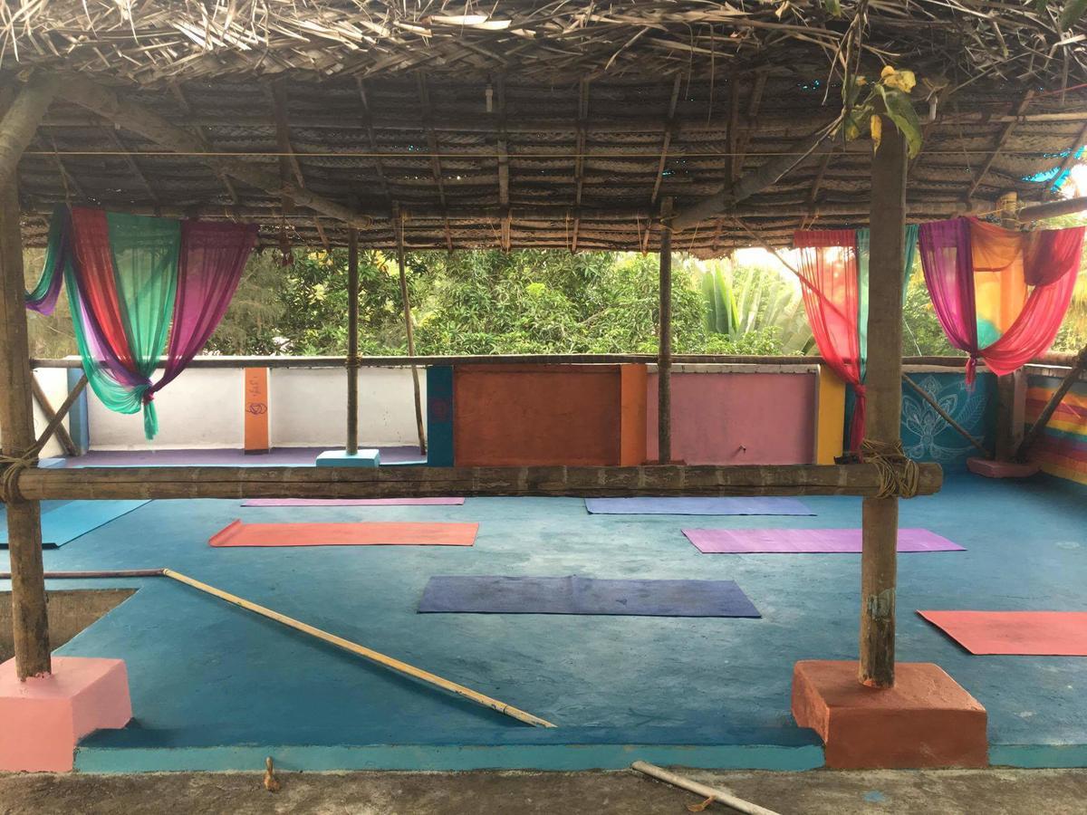 Hotel Mk Gardens Surf & Yoga House Varkala Exterior foto